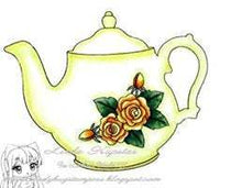 Load image into Gallery viewer, Rose Teapot

